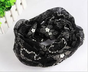 Free shopping 2017 Spring and Autumn fashion mercerizing Lace pullover can cross hair hat turban beanie hats for women