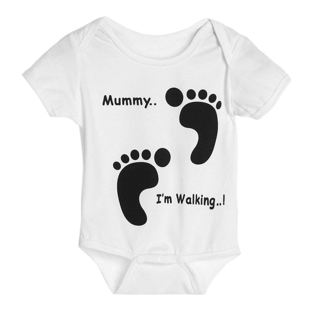 I'm Walking Romper