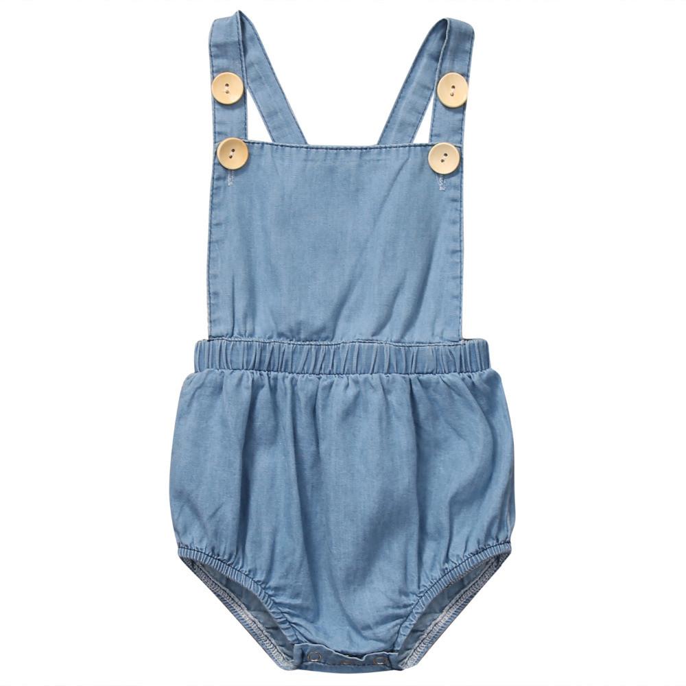 Summer Jeans Romper