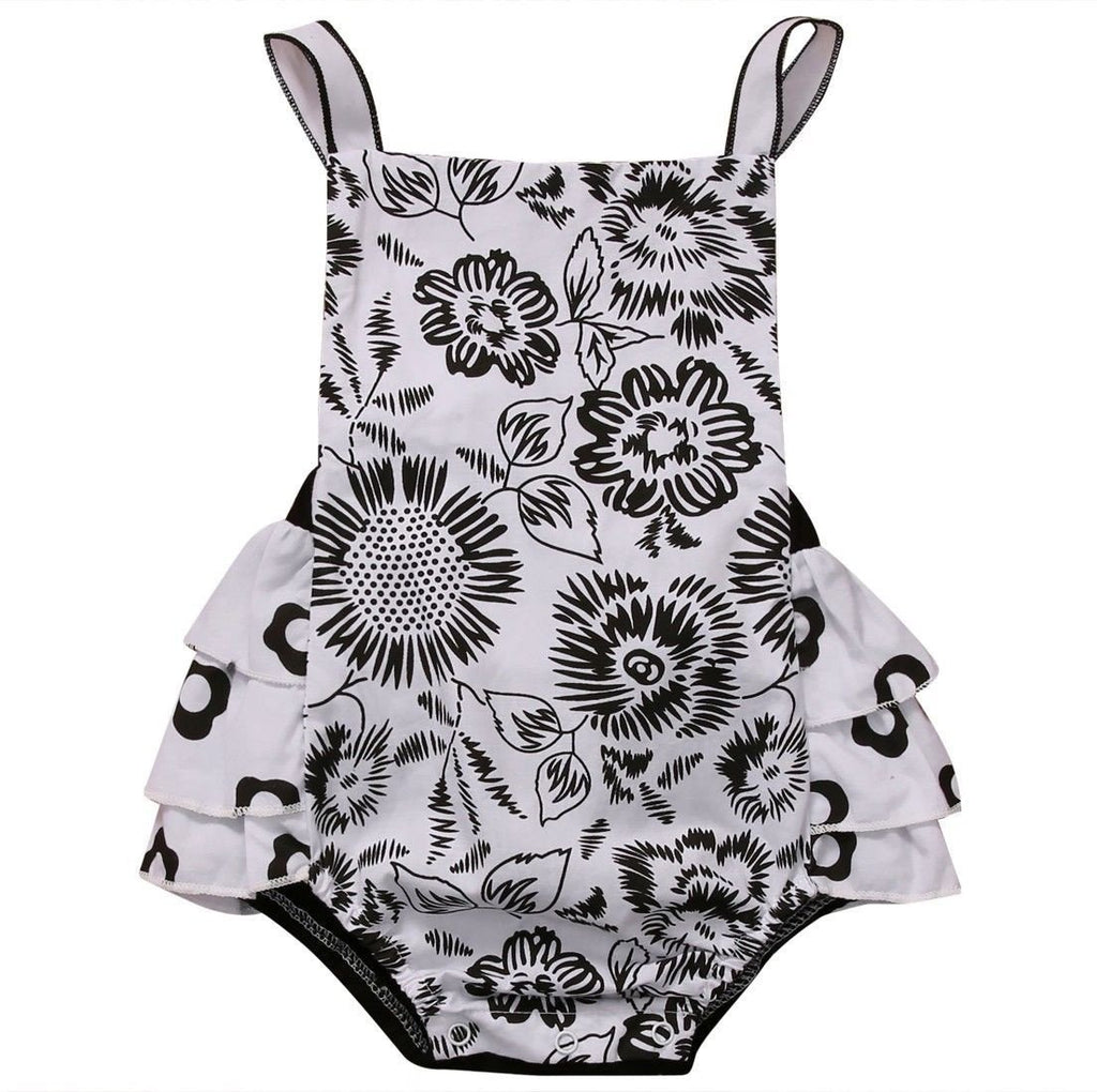 Black & White Romper