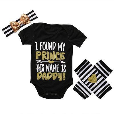 Daddy Is My Prince Set