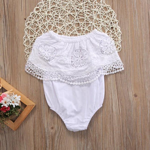 Lace Girls Romper