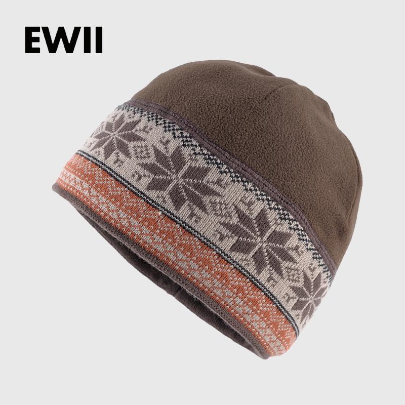 2017 Knit cap - Wool Beanie hats for men