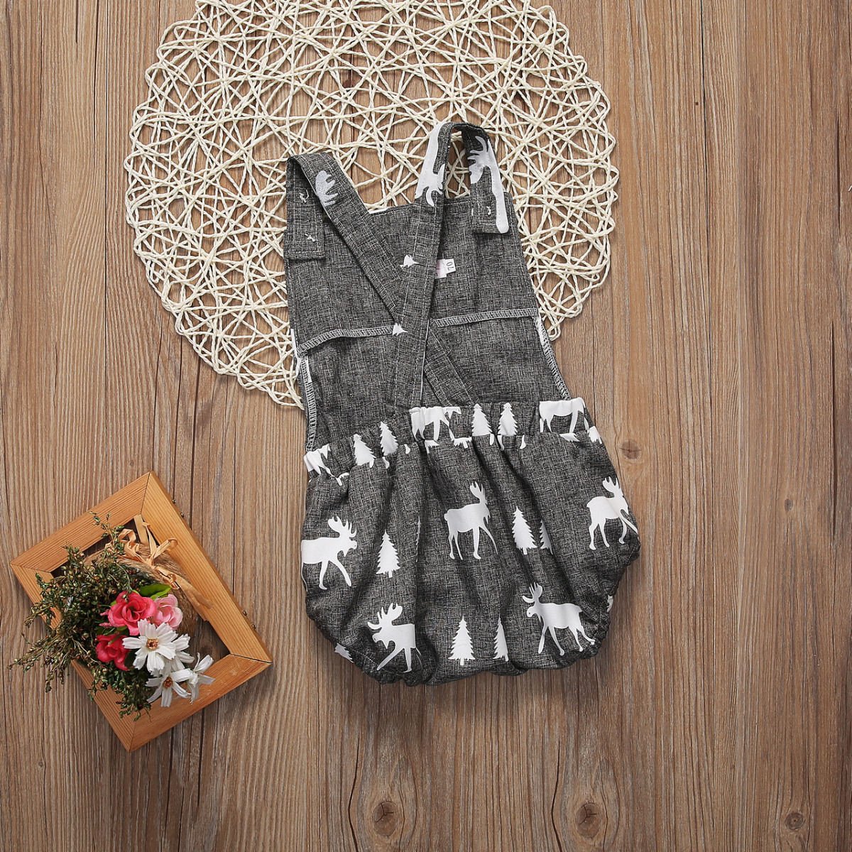 Spring Deer Romper