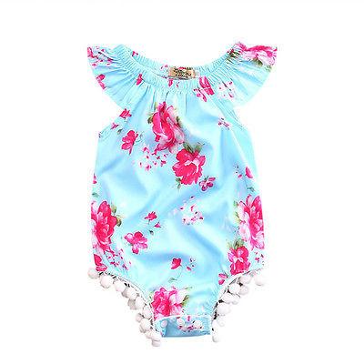 Summer Flower Romper