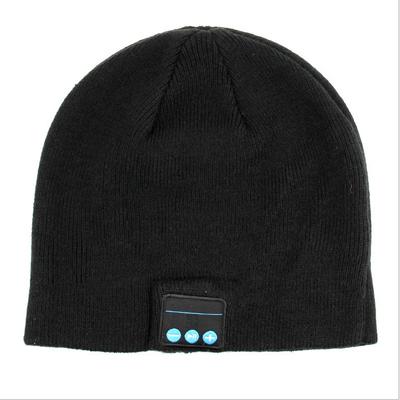 TIANDIRENHE Bluetooth Smart Cap Headset Headphone Speaker Sport Music Hat Soft Warm Beanie Hat Wireless Mic Headphone for iPhone