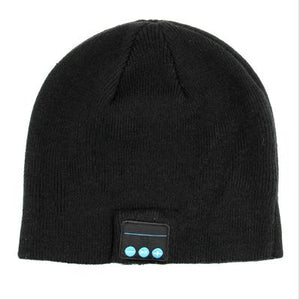 TIANDIRENHE Bluetooth Smart Cap Headset Headphone Speaker Sport Music Hat Soft Warm Beanie Hat Wireless Mic Headphone for iPhone