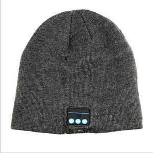 TIANDIRENHE Bluetooth Smart Cap Headset Headphone Speaker Sport Music Hat Soft Warm Beanie Hat Wireless Mic Headphone for iPhone