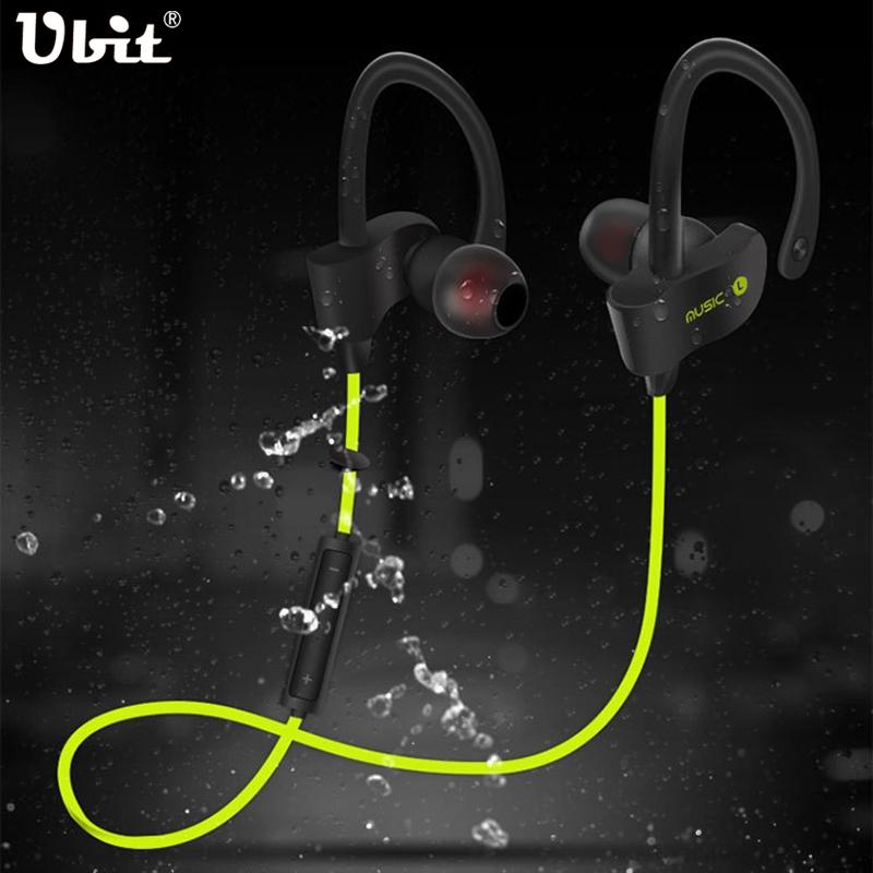 Ubit 56S Wireless Bluetooth Earphone Sports Sweat proof Stereo Earbuds Headset In-Ear Earphones with Mic for iPhone & Smartphone