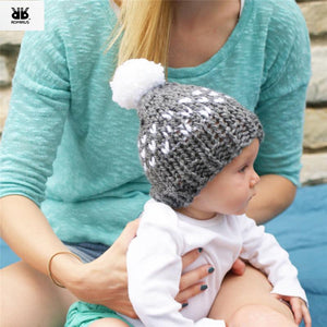 ROMIRUS Baby Bonnet Bebe toucas para bebe Newborn Winter Hats Cute Hat Cap Knitted Kids Beanie enfant chapeu casquette bebe