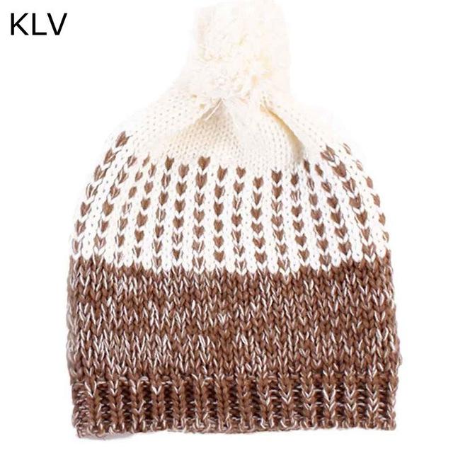 ROMIRUS Baby Bonnet Bebe toucas para bebe Newborn Winter Hats Cute Hat Cap Knitted Kids Beanie enfant chapeu casquette bebe
