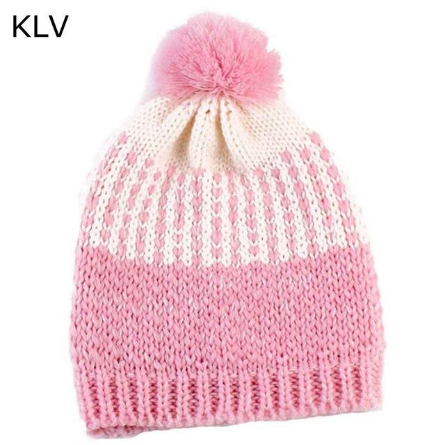 ROMIRUS Baby Bonnet Bebe toucas para bebe Newborn Winter Hats Cute Hat Cap Knitted Kids Beanie enfant chapeu casquette bebe