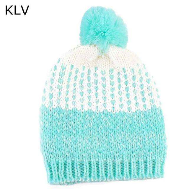 ROMIRUS Baby Bonnet Bebe toucas para bebe Newborn Winter Hats Cute Hat Cap Knitted Kids Beanie enfant chapeu casquette bebe