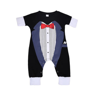 Tuxedo Romper