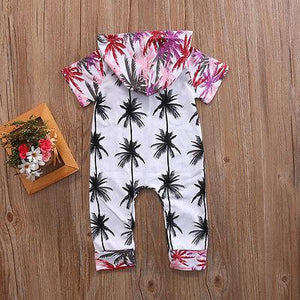 Coconut tree Jumpsuit Hoodie