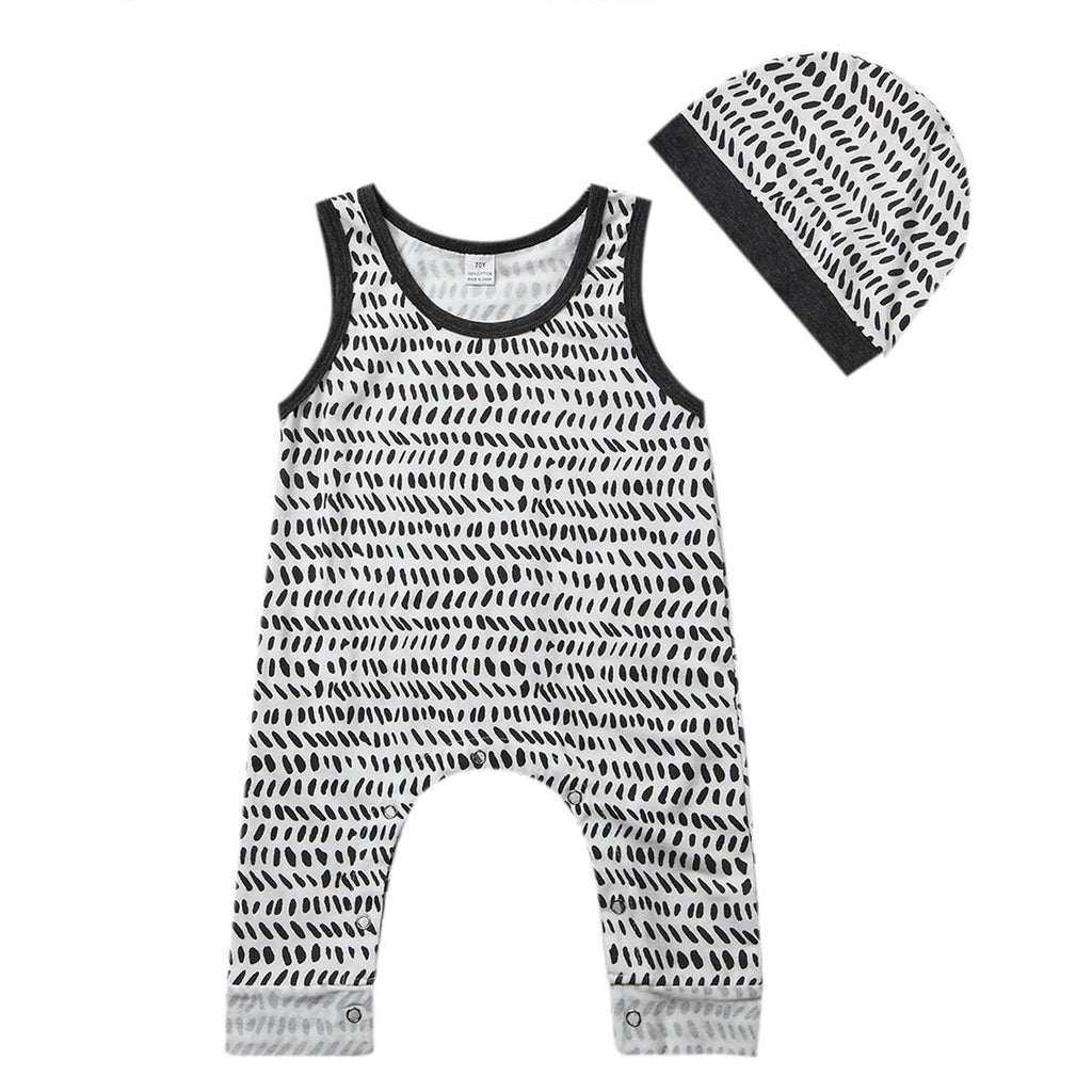 Dot Jumpsuit Set