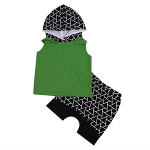 Green Hoodie Set