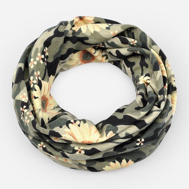 Women Summer Outdoors Sport Cycling Skullies Wraps Lady Spring Summer Fall Hiphop Punk Rock Flower Camouflage Thin Beanie Hats