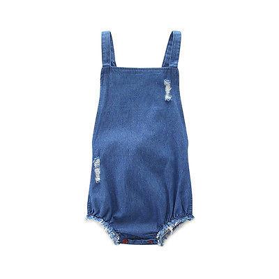 Denim Cool Romper