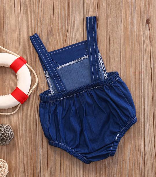 Fox Denim Romper