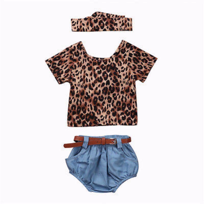 Leopard Shorts Set