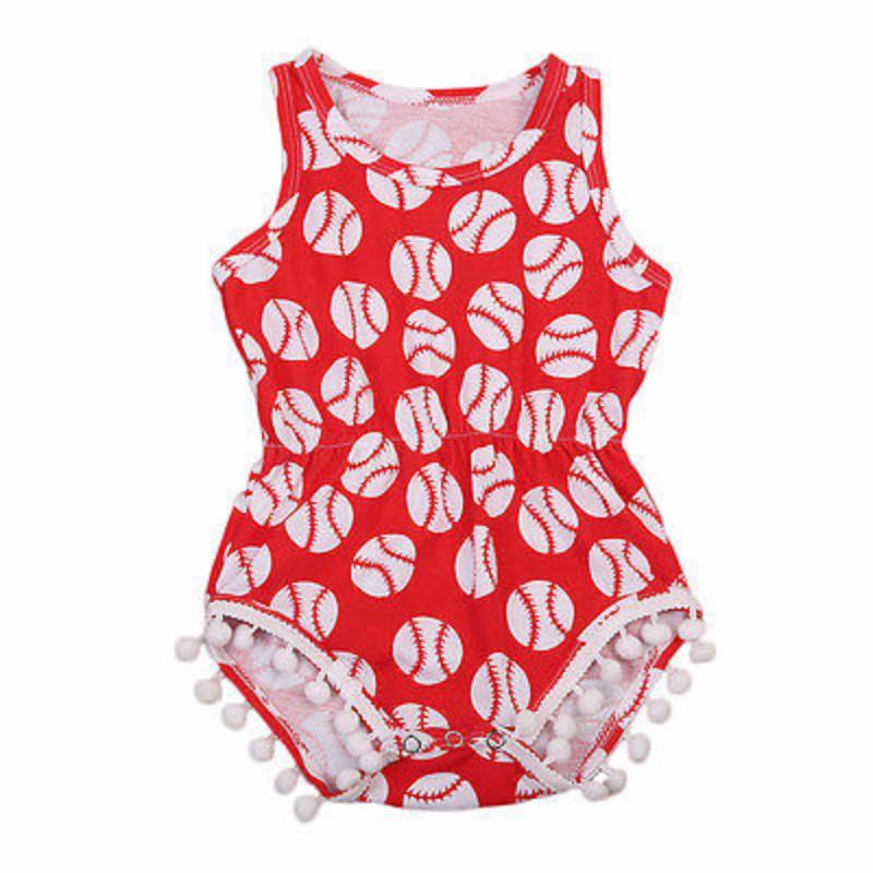 Baseball Romper