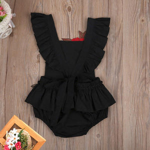 Rose Backless Romper