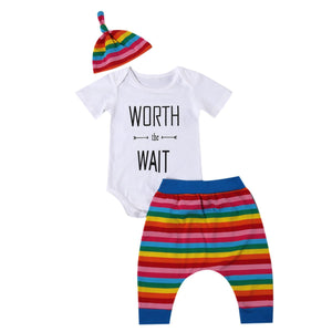 Worth the wait Rainbow 3PCS
