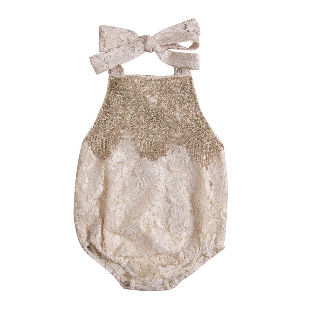 Party Lace Romper