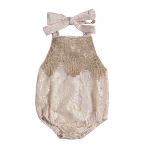 Party Lace Romper