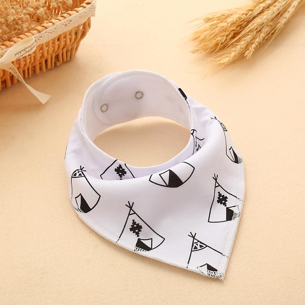 9Pcs Baby Bandana Bibs