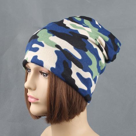 New Fashion Women Casual Camouflage Beanie Hats Ladies Caps Letters Printed Cotton Skullies & Beanies girls Gorros