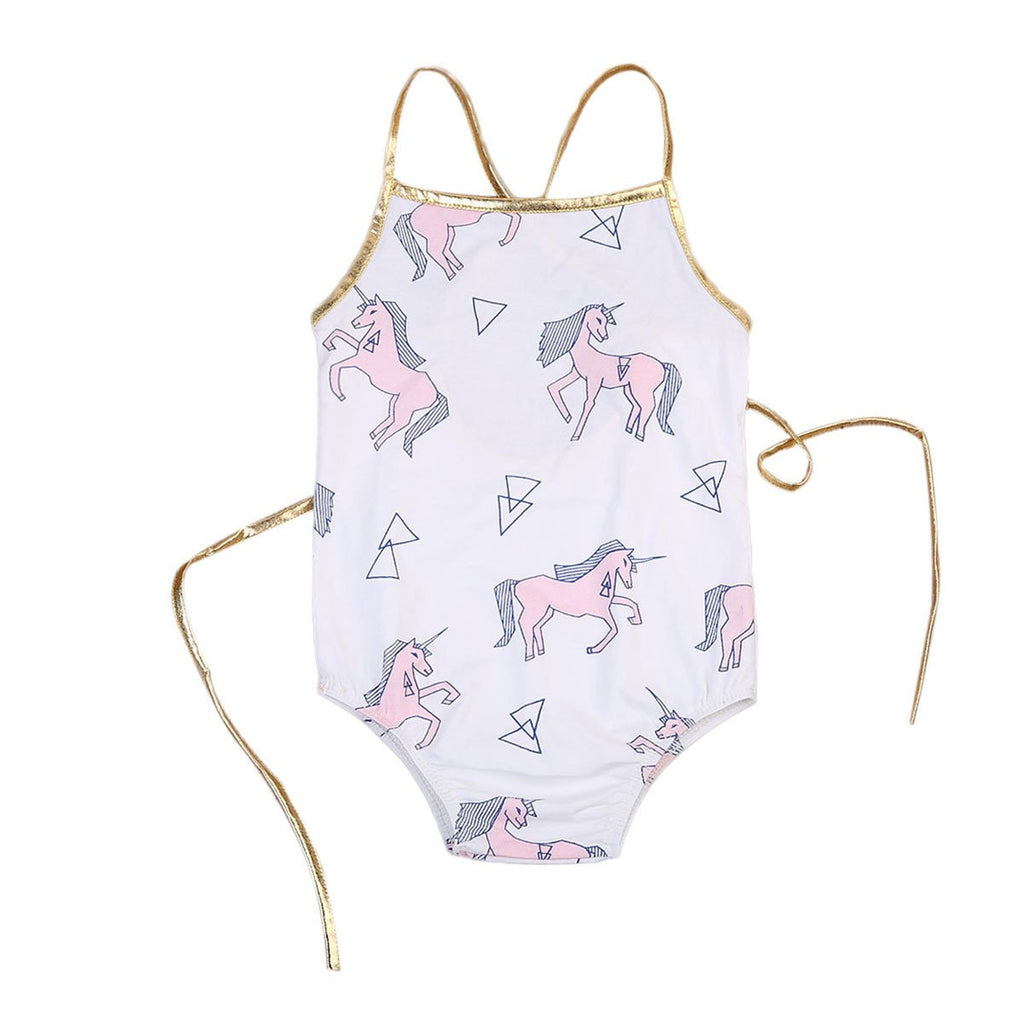 Unicorn Golden Romper