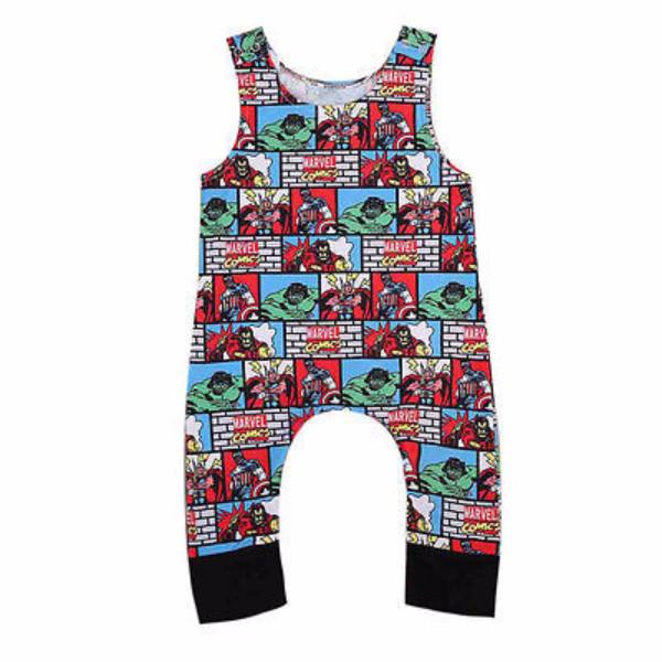 Green Hero Romper