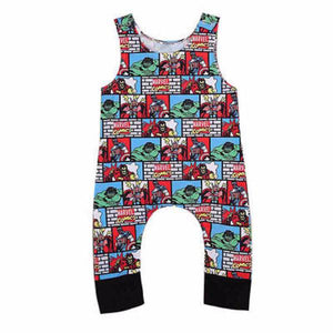 Green Hero Romper