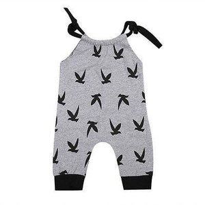 Grey Bird Jumpsuit