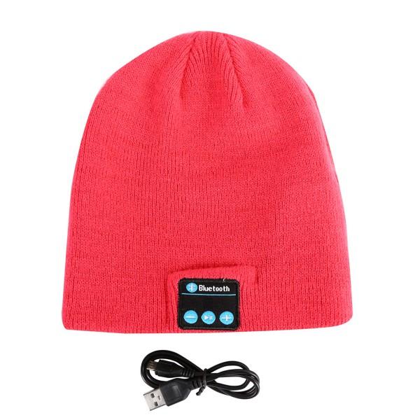 New Soft Warm Beanie Hat Wireless Bluetooth Smart Cap Headphone Headset Speaker Mic Hot PY1