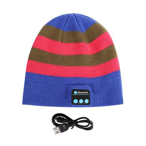 New Soft Warm Beanie Hat Wireless Bluetooth Smart Cap Headphone Headset Speaker Mic Hot PY1