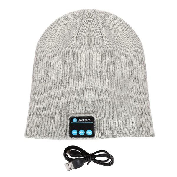 New Soft Warm Beanie Hat Wireless Bluetooth Smart Cap Headphone Headset Speaker Mic Hot PY1
