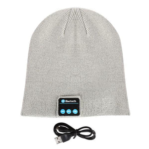 New Soft Warm Beanie Hat Wireless Bluetooth Smart Cap Headphone Headset Speaker Mic Hot PY1