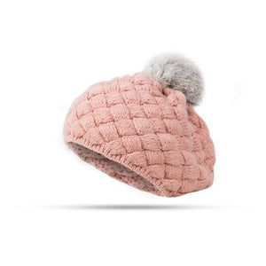 MOLIXINYU 2017 New Baby Winter Hat Knit Crochet Baby Beret Girl Cap For Children Cotton Warm Cap Cute Warm Kid Beanie Unisex