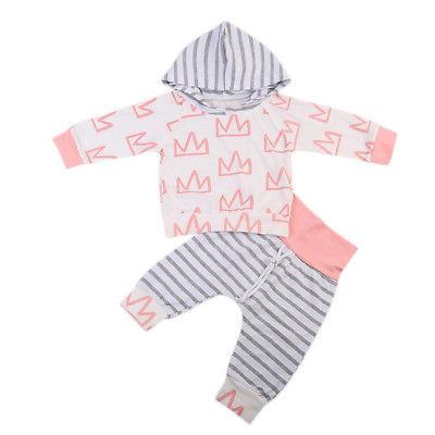 Girls Pretty Hoodie Set