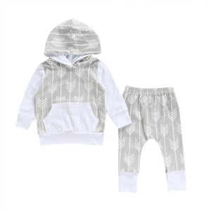 Girls Pretty Hoodie Set