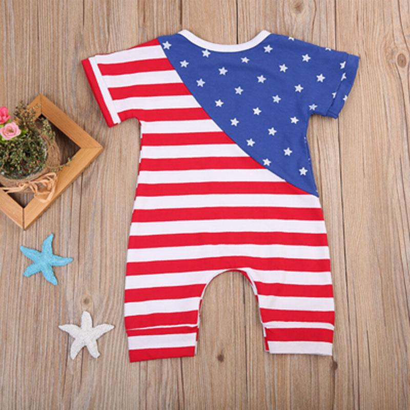 Us Flag Romper