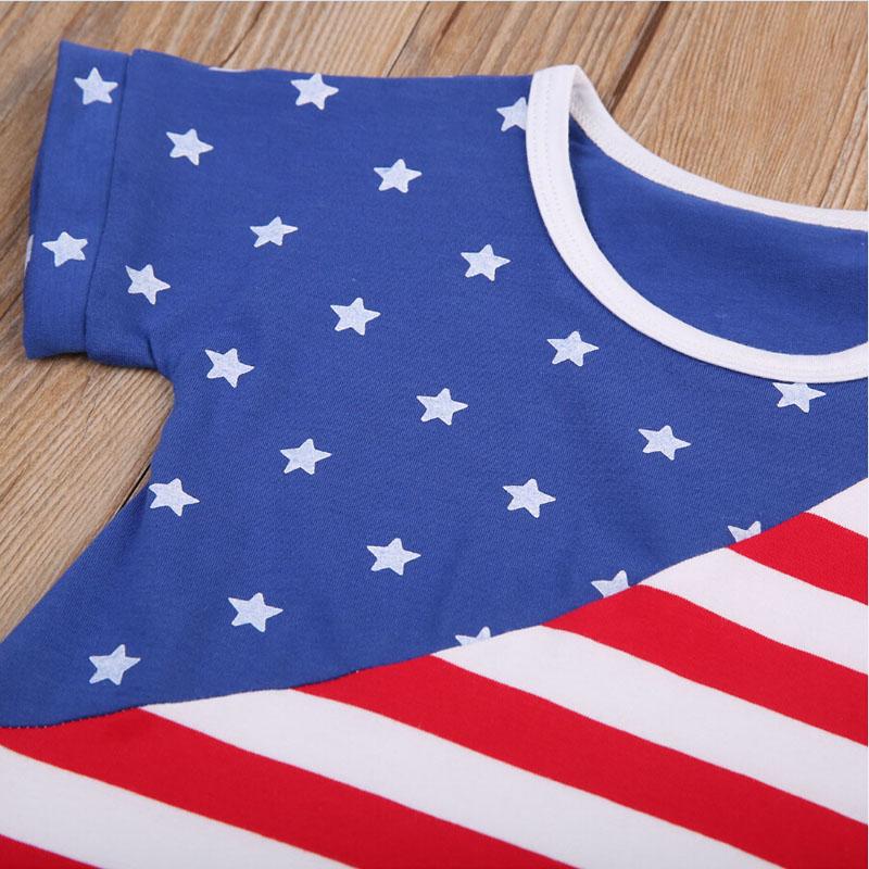 Us Flag Romper