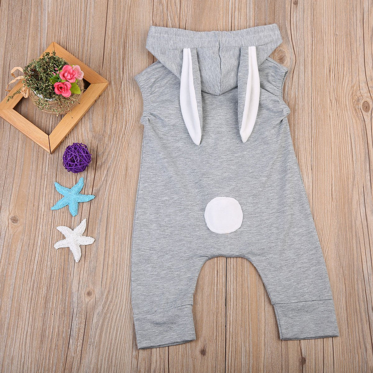 Bunny Zipper Romper