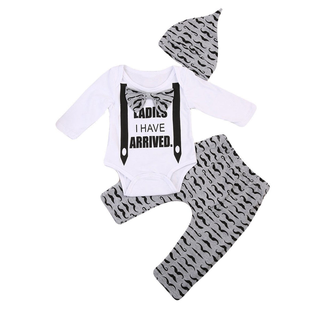 Ladies I have Arrived Grey Set