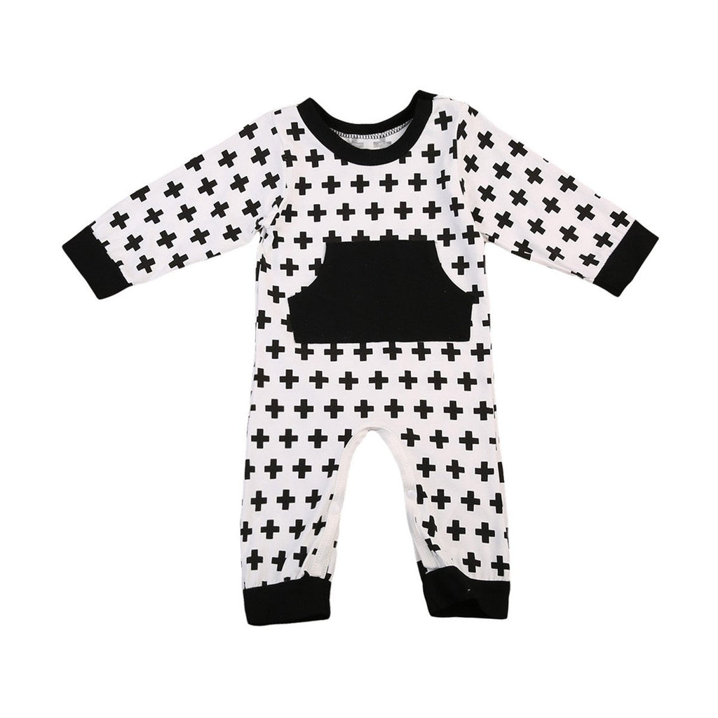 Black & White X Romper