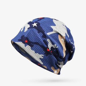 PLZ Camouflage Beanies Men Women Beanie Hat Multi-Purpose bicycle Scarf Fashion Sunscreen Windproof Mask Korean Hemp Fabric