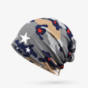 PLZ Camouflage Beanies Men Women Beanie Hat Multi-Purpose bicycle Scarf Fashion Sunscreen Windproof Mask Korean Hemp Fabric